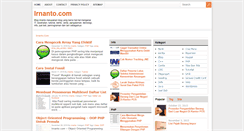 Desktop Screenshot of irnanto.com